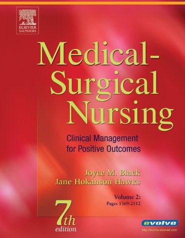 medical surgical nursing clinical management for positive outcomes 2 volume set 7th edition joyce black, jane