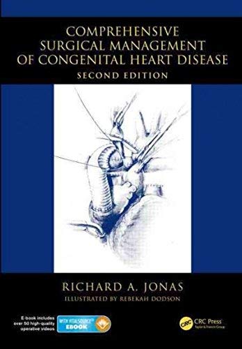 comprehensive surgical management of congenital heart disease 2nd edition richard a jonas 1444112155,
