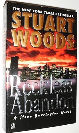 reckless abandon 1st edition stuart woods 0451213173, 978-0451213174