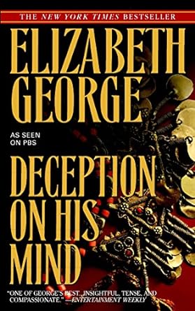 deception on his mind 1st edition elizabeth george 0553385992, 978-0553385991