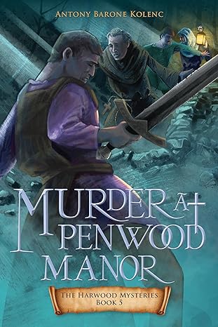 murder at penwood manor 1st edition antony barone kolenc 082945554x, 978-0829455540