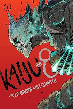kaiju no 8 vol 1 1st edition naoya matsumoto 1974725987, 978-1974725984