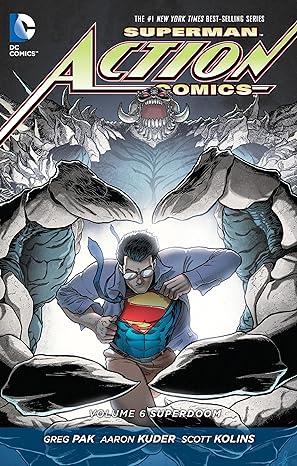 superman action comics 6 superdoom 1st edition greg pak ,aaron kuder ,scott kolins 1401258654, 978-1401258658