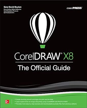 coreldraw x8 the official guide 12th edition gary david bouton 1259860205, 978-1259860201