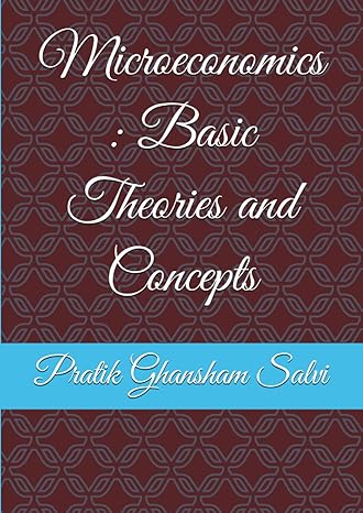 microeconomics basic theories and concepts 1st edition mr. pratik ghansham salvi 8850182434, 979-8850182434
