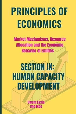 principles of economics market mechanisms resource allocation and the economic behavior of entities section