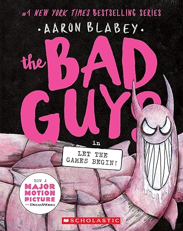 the bad guys in let the games begin  aaron blabey 1338892711, 978-1338892710