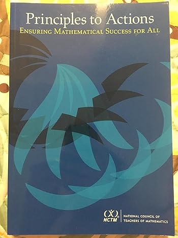 principles to actions ensuring mathematical success for all  national council of teachers of mathematics
