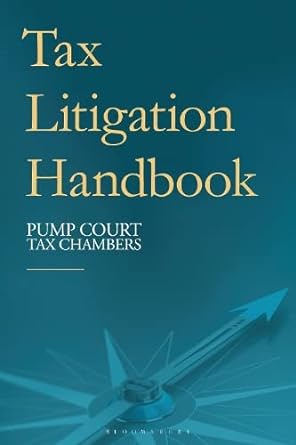 tax litigation handbook 1st edition pump court tax chambers 1526519917, 978-1526519917