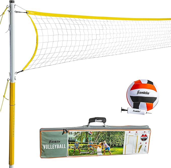 franklin sports outdoor portable volleyball net  ‎franklin sports b07h8z4znr