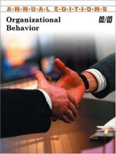 organizational behavior 3rd edition fred maidment 0072507942, 9780072507942
