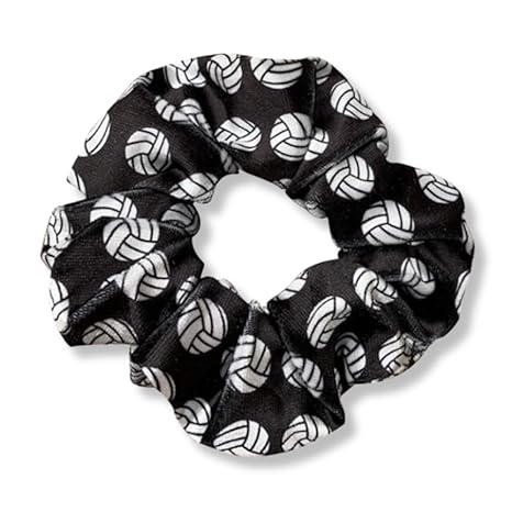 sportybella volleyball scrunchie volleyball hair accessories elastics gift  sportybella b07zdkcgc9