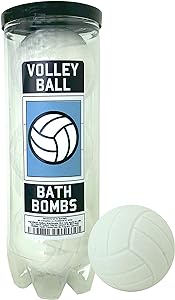 sportigift volleyball bath bombs 3 pack for team and girls volleyball gear  sportigift b07nd5sqkb