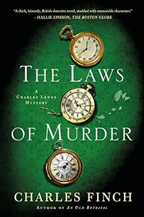 the laws of murder a charles lenox mystery  charles finch 1250067448, 978-1250067449