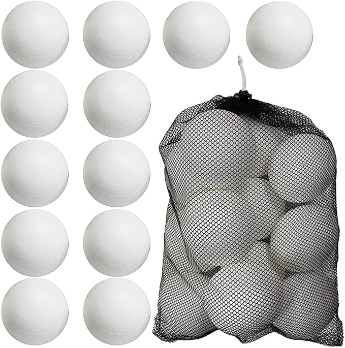 liberty imports 12 pcs jumbo plastic t balls with mesh ball bag  ‎liberty imports b08zc2g2x1