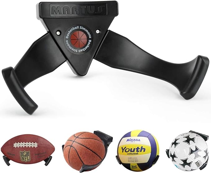 best to buy ball holder wall mount basketball ball claw space saver storage rack for soccer  ?best to buy