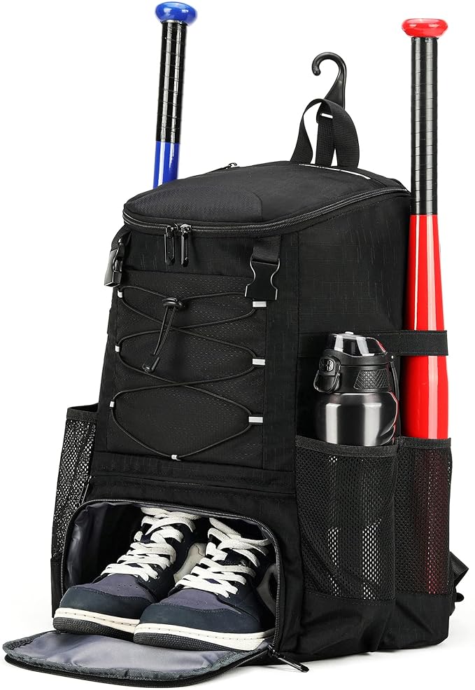 ai en jiu softball baseball bat bag for youth girls adult lightweight equipment backpack  ‎ai en jiu