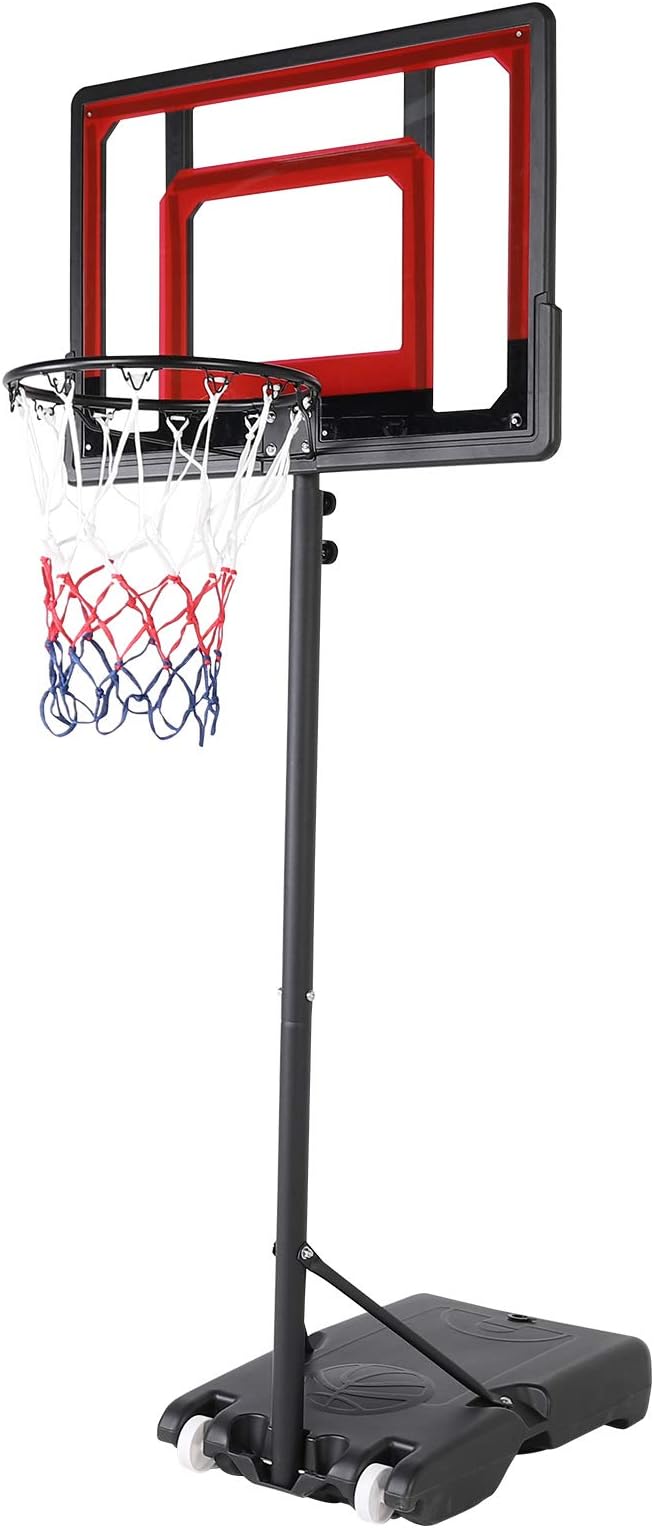 funjump basketball hoop outdoor kids basketball goal adjustable height  funjump b0b3hf3px5