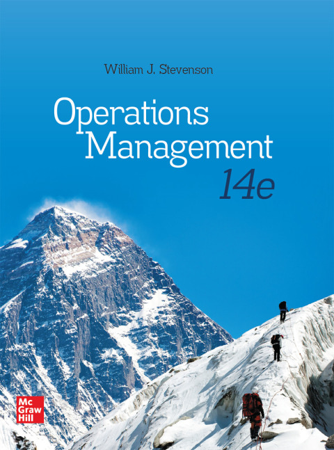 operations management 14th edition william j stevenson 1260718441, 9781260718447