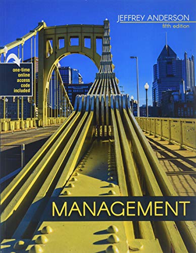 management 5th edition jeffrey anderson 1524980536, 9781524980535