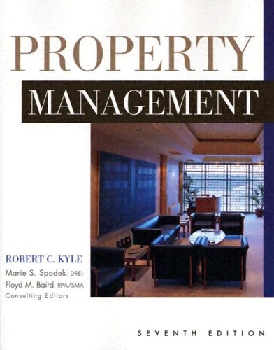 property management 7th edition robert kyle , floyd baird , marie spodek 0793191750, 9780793191758