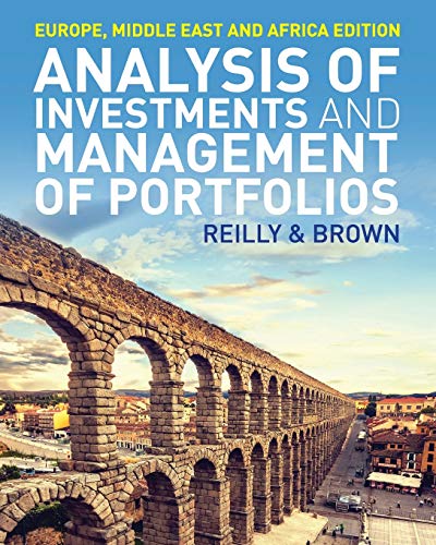 analysis of investments and management of portfolios 1st edition frank reilly , keith brown 1473704790,