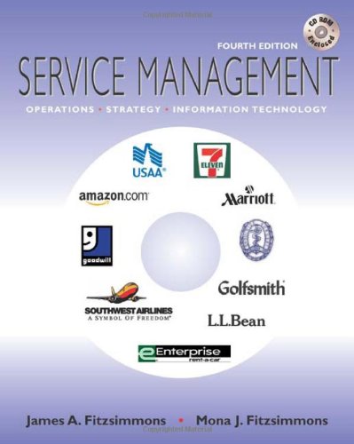 service management operations strategy and information technology 4th edition james a. fitzsimmons , mona j.