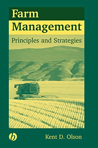 farm management principles and strategies 1st edition kent olson 0813804183, 9780813804187