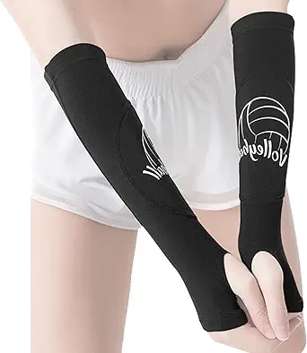 bosons volleyball arm pads elbow sleeve for volleyball wrist guard arm compression  bosons b0cl1y1b9q
