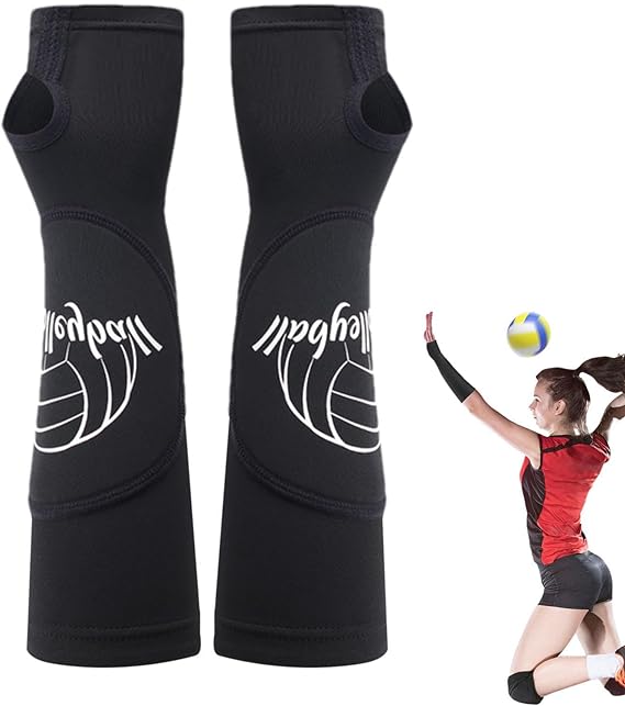 bosons volleyball arm sleeves wrist guard compression for basketball and volleyball  bosons b0cl22b2l7