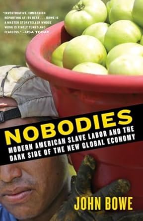 nobodies modern american slave labor and the dark side of the new global economy 1st edition john bowe