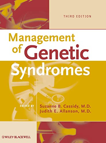 management of genetic syndromes 3rd edition suzanne b.cassidy , judith e.allanson 0470191414, 9780470191415