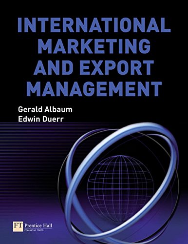 international marketing and export management 6th edition gerald albaum , edwin duerr 0273713876,