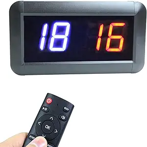 x yshine digital scoreboard with remote portable 0 99 score for basketball tennis volleyball  ‎x.yshine
