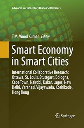 smart economy in smart cities international collaborative research ottawa st louis stuttgart bologna cape