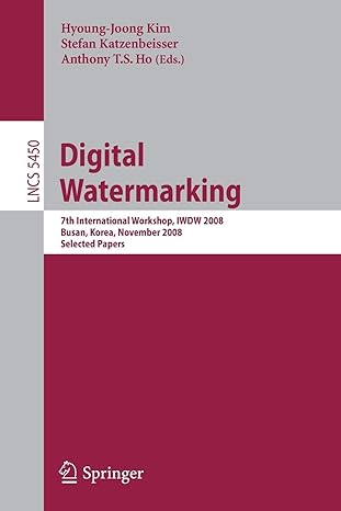 digital watermarking 7th international workshop lwdw 2008 busan korea 1st edition hyoung-joong kim ,stefan
