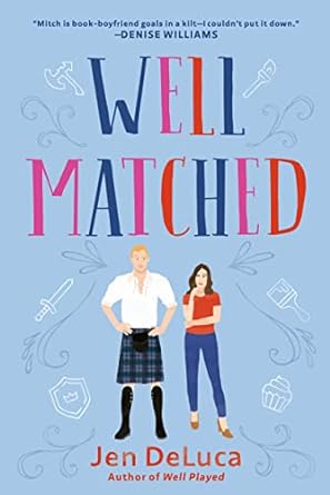 well matched 1st edition jen deluca 0593200446, 978-0593200445