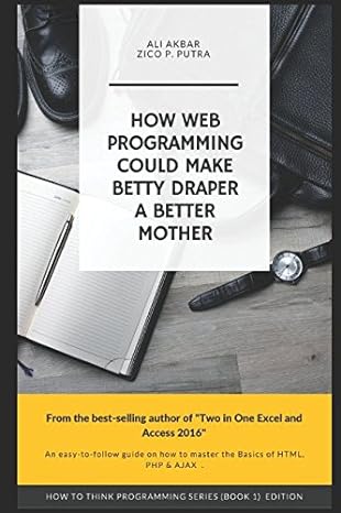 how web programming could make betty draper a better mother 1st edition ali akbar ,zico pratama putra