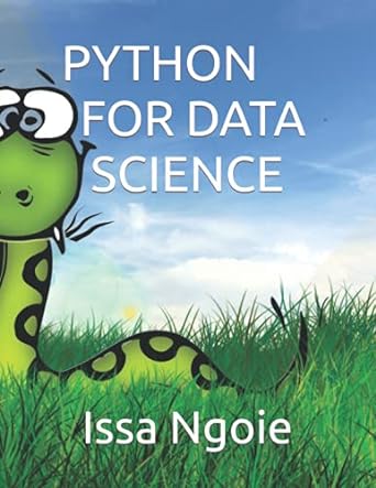 python for data science 1st edition issa ngoie b09fccmchw, 979-8469333890
