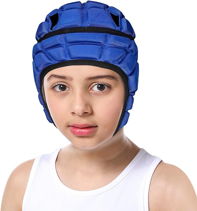 greus rugby helmet soft football cap training baseball soccer goalkeeper head guard for kids  ‎greus