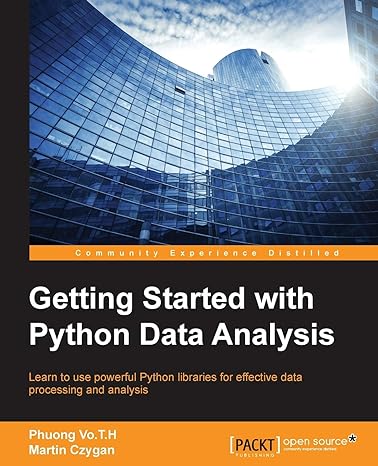 getting started with python data analysis 1st edition phuong vo.t.h , martin czygan 1785285114, 978-1785285110
