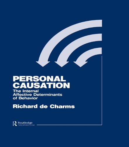personal causation the internal affective determinants of behavior 1st edition de charms 1317838440,