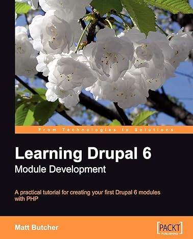 learning drupal 6 module development a practical tutorial for creating your first drupal 6 modules with php