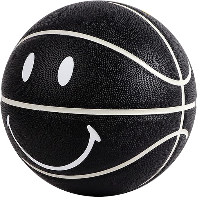mindcollision smiling face basketball moisture absorbing indoor and outdoor  ‎mindcollision b09pgy3sjh