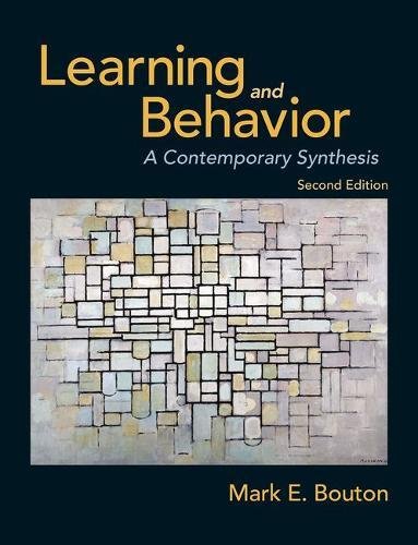 learning and behavior a contemporary synthesis 2nd edition mark e. bouton 0878933859, 9780878933853