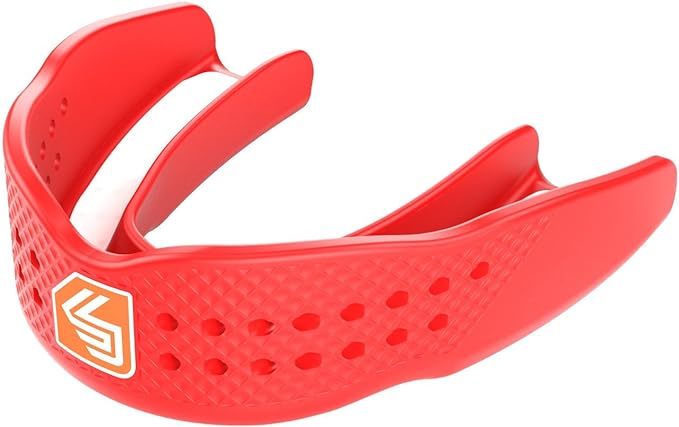 shock doctor superfit basketball womens strapless mouth guard adult red  ‎shock doctor b01mtdezql