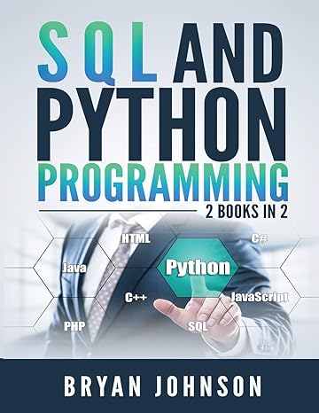 sql and python programming 2 books in 1 1st edition bryan johnson 1951764277, 978-1951764272