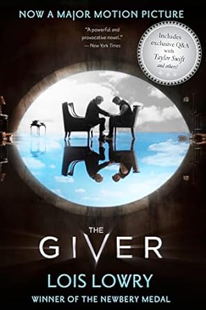 the giver movie tie in edition a newbery award winner media tie-in edition lois lowry 054434068x,