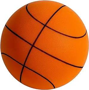 silent swish basketball silent indoor easy to grip for various activities size 3/5/7  ?spida mount b0cn192kgf