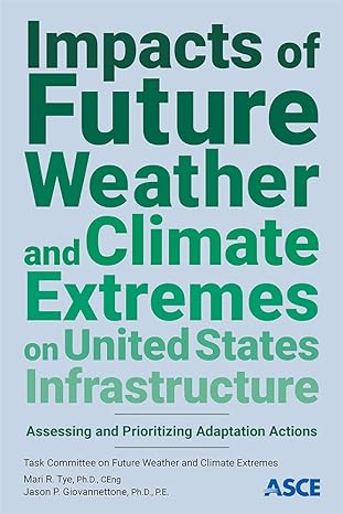 impacts of future weather and climate extremes on united states infrastructure assessing and prioritizing